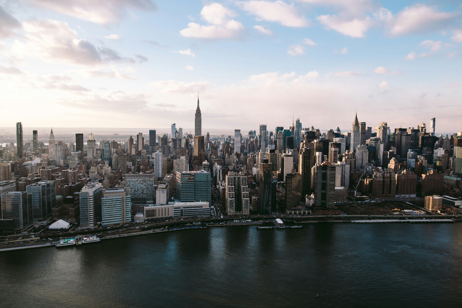 Chrysler Building at golden hour